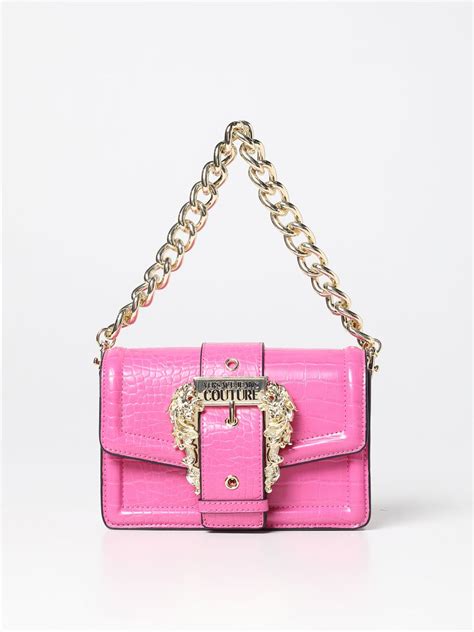 borsa versace couture rosa